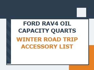 Essential Winter Trip Accessories for Your Ford Rav4